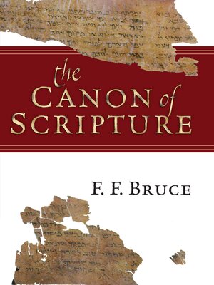 cover image of The Canon of Scripture